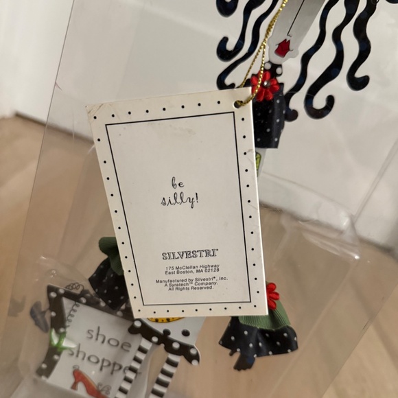 WOMEN'S GIFT UNIQUE :DOLLY MAMA “SHOE SHOPPER" METAL LADY DOLL-NEW IN BOX - Picture 8 of 9